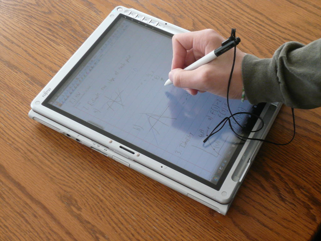 Tablet in Writing Mode