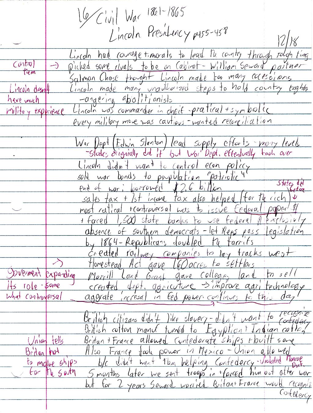 File:American Studies Chap 16 - The Civil War - Lincoln's Presidency.jpg