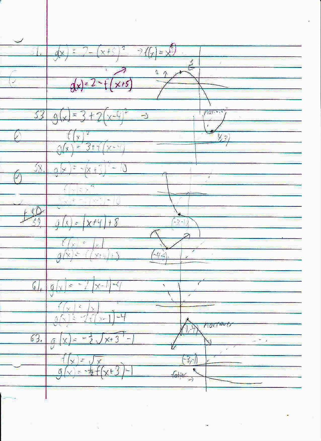 File:PreCalc 1.4 Homework Page 3 Shifting, Reflecting and Stretching Graphs.JPG