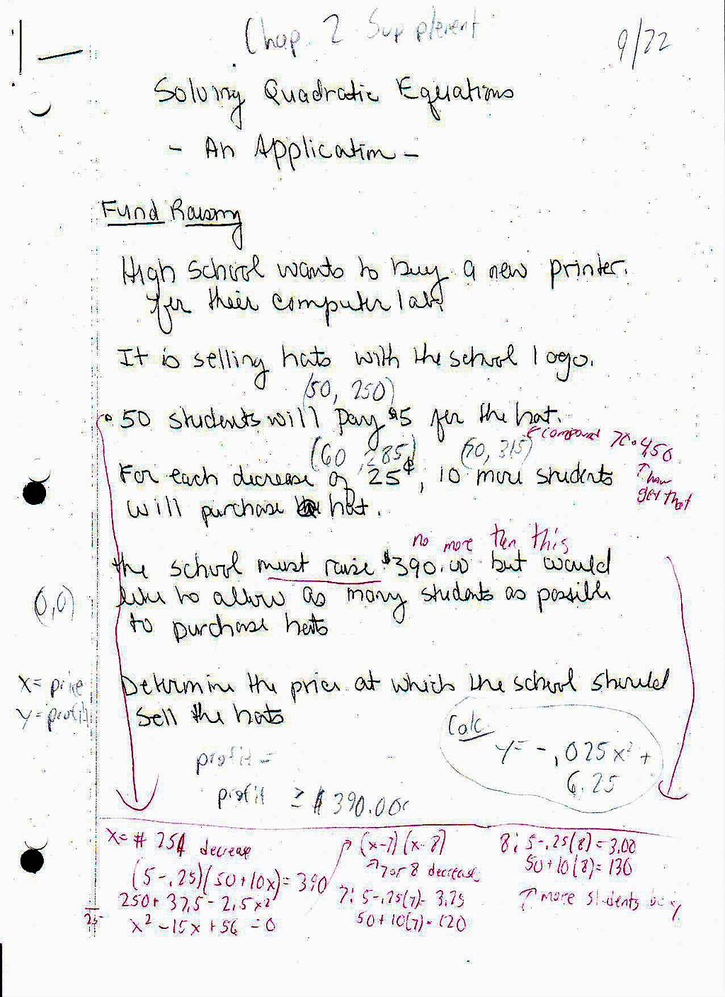 File:PreCalc 2.1 Supplement Page 1 Applying Quadratic Equations.JPG