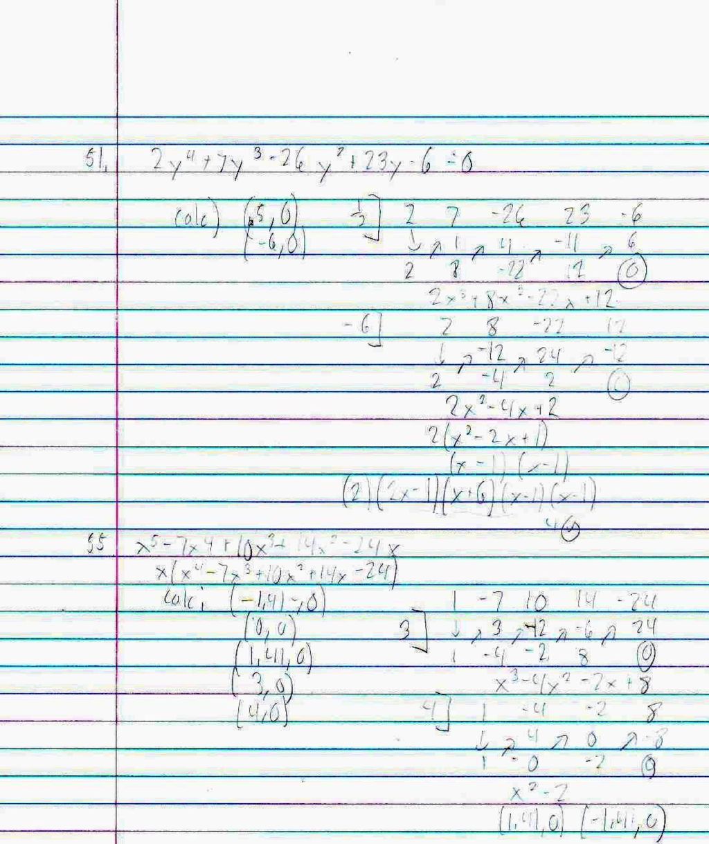 File:PreCalc 2.3 Day 2 Homework Page 4 Real Zero of Polynomial Functions.JPG