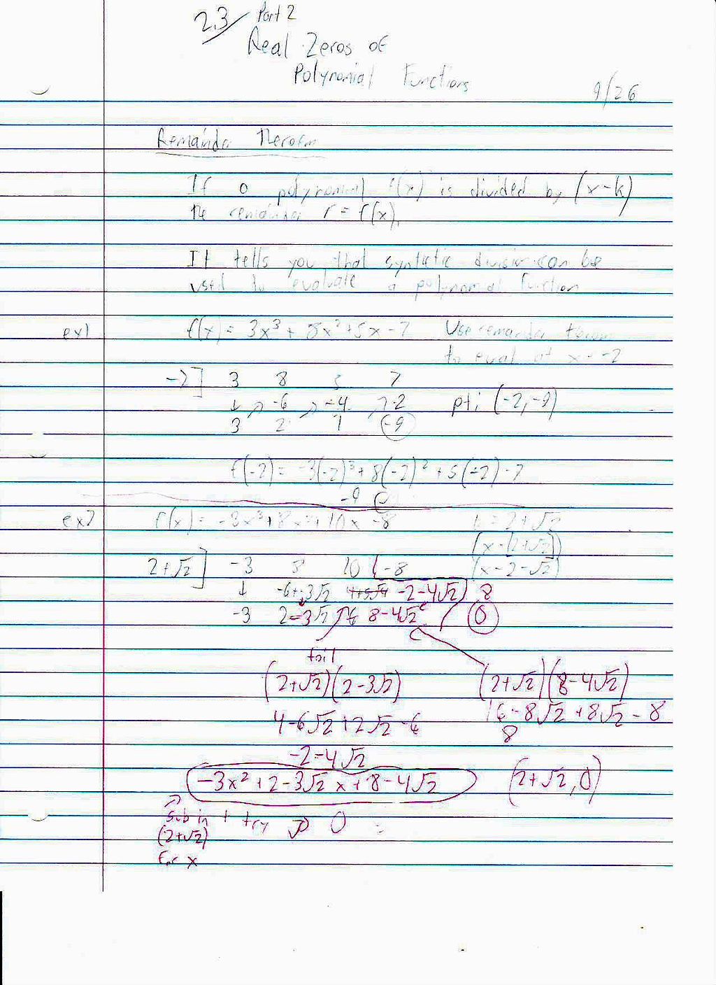 File:PreCalc 2.3 Day 2 Notes Page 1 Real Zero of Polynomial Functions.JPG