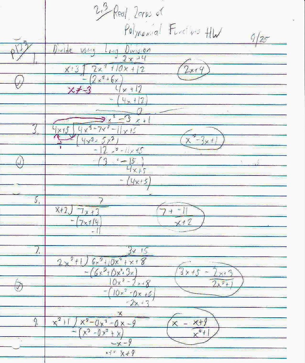 File:PreCalc 2.3 Homework Page 1 Real Zero of Polynomial Functions.JPG