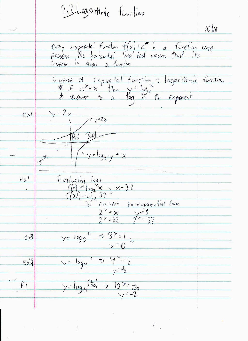 File:PreCalc 3.2 Logarithmic Functions Page 1.JPG