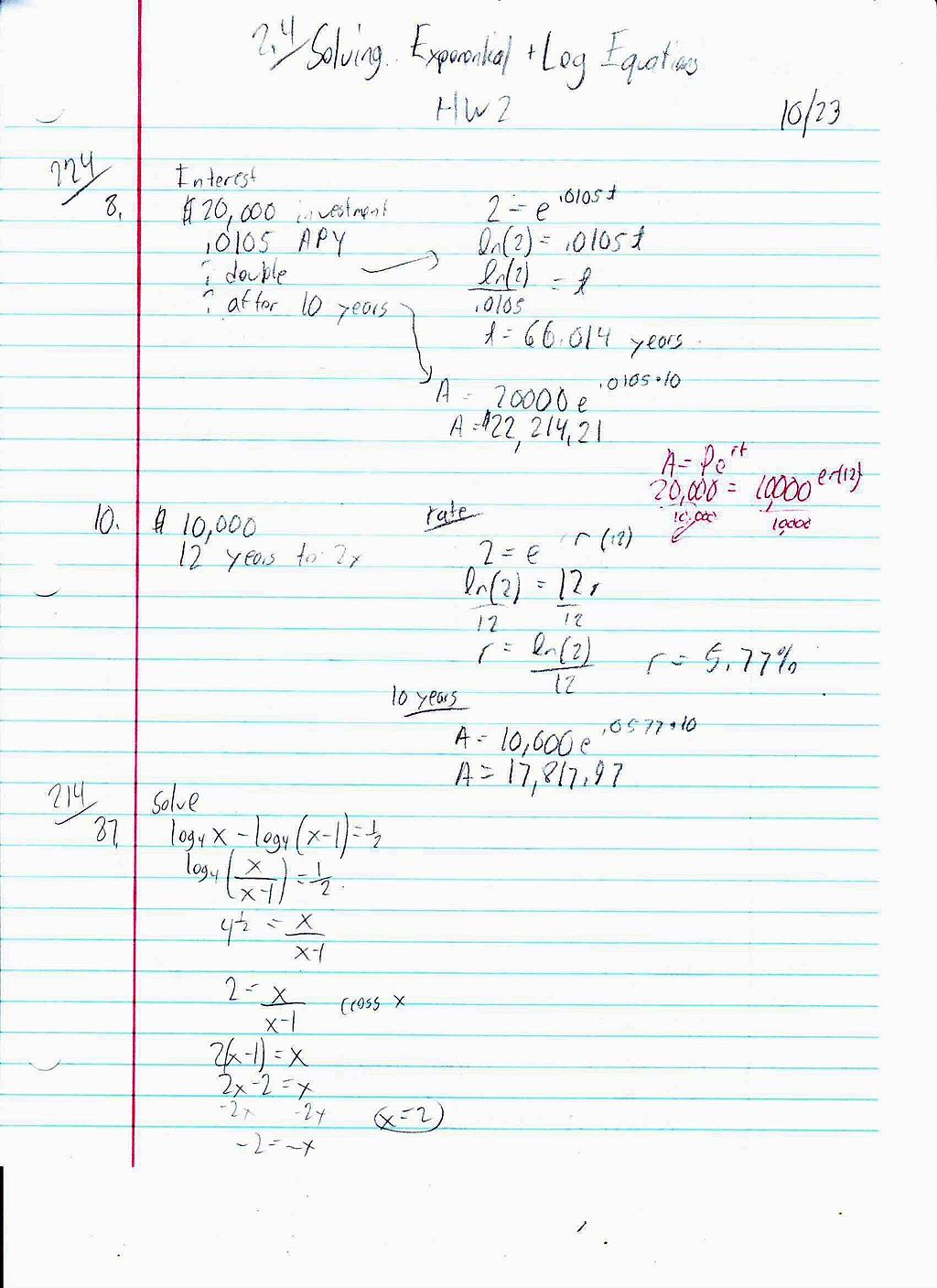File:PreCalc 3.4 Solving Log and Exponential Functions Day 2 HW Page 1.JPG