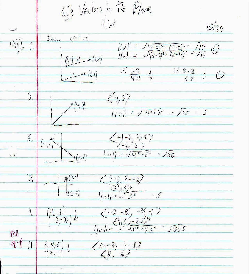 File:PreCalc 6.3 Vectors in a Plane HW Page 1.JPG