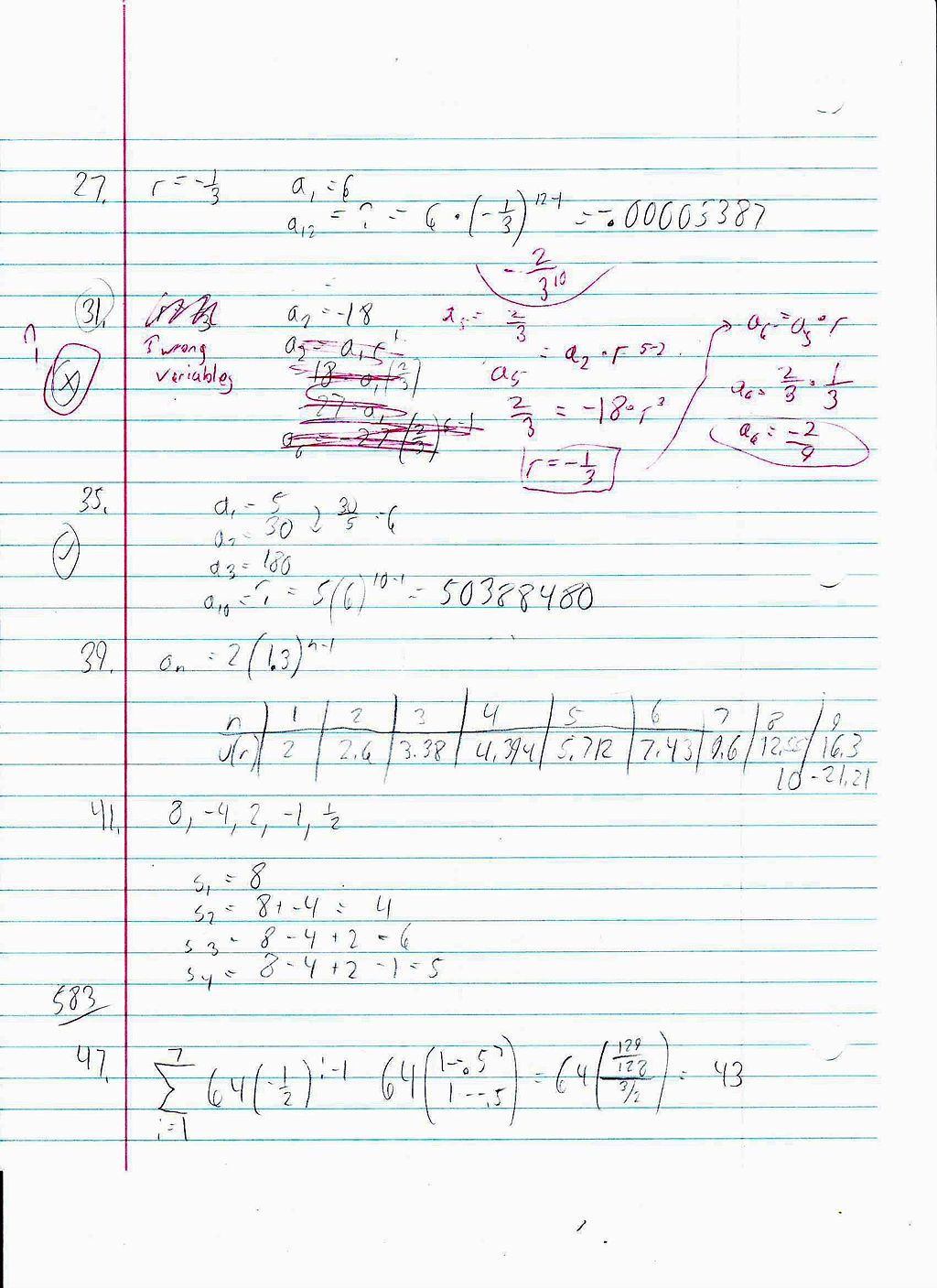 File:PreCalc 8.3 Geometric Sequences and Series Notes HW Page 2.JPG